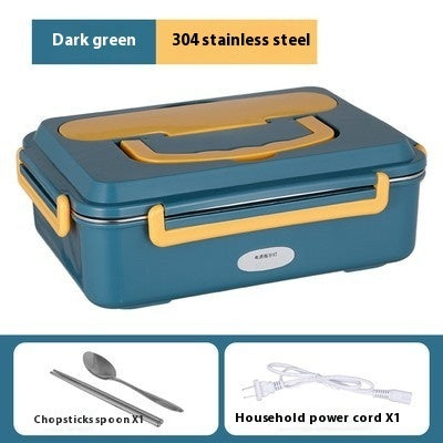 Household Electric Lunch Box Stainless Steel Car