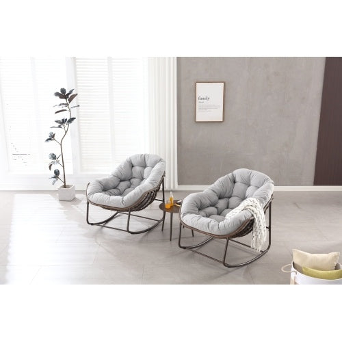 Bequeme Schaukelstuhle Innen Und AuBen Aus Metall