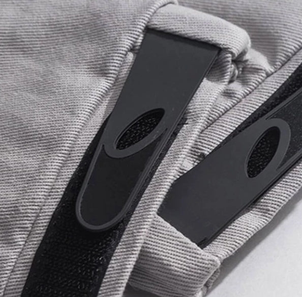 Graffiti printed ribbon stand-up overalls