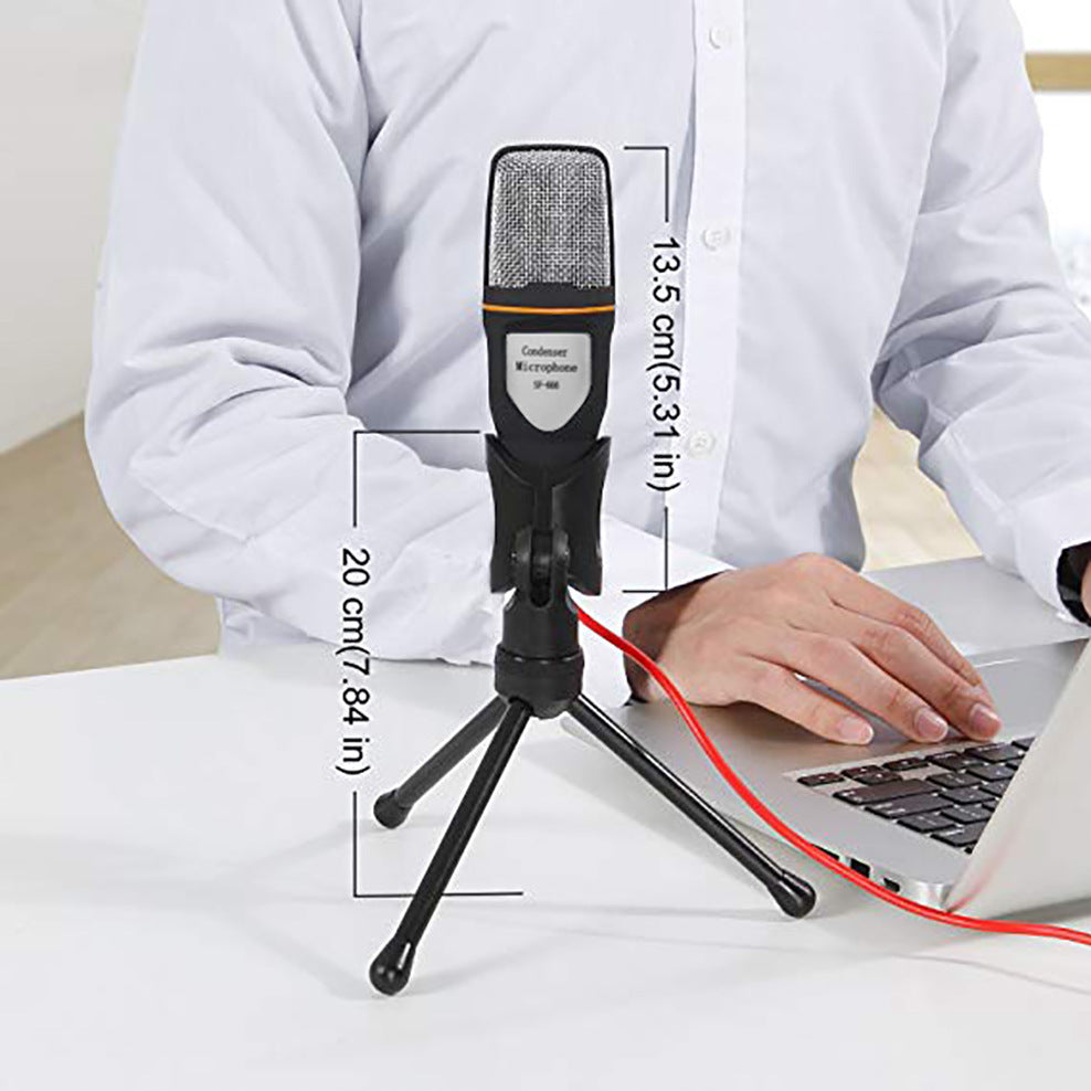 Computer mobile phone live K song microphone