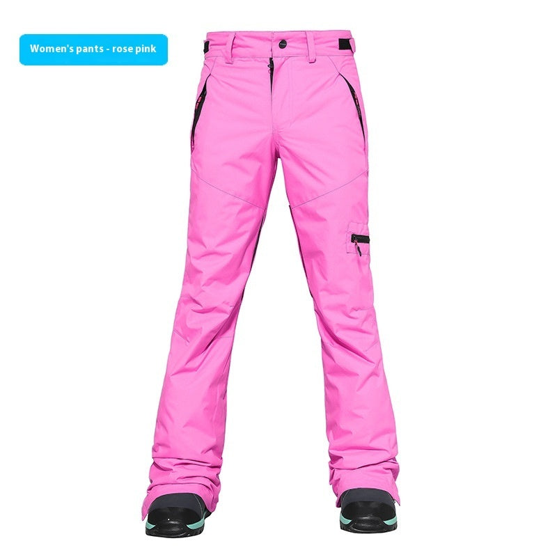 Ski Pants Snow Waterproof Wind Thermal Slim Fit Ski Suit