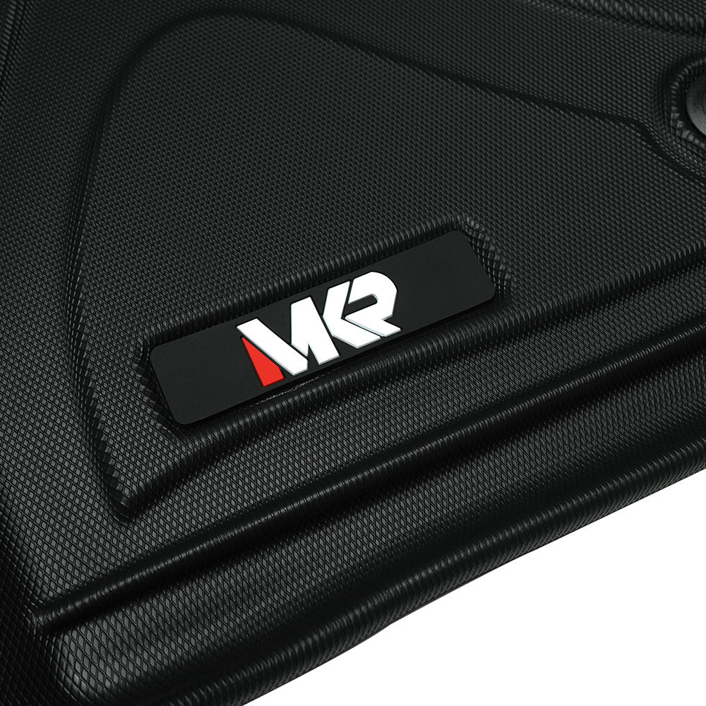 TPE All Weather Floor Mats Fit For Ford F150 2015-2025 Without Fold Flat Storage Waterproof Floor Liner For F150 Accessories 1st Floor Mats & 2-in-1 Rear Floor Mat - 3 PCS