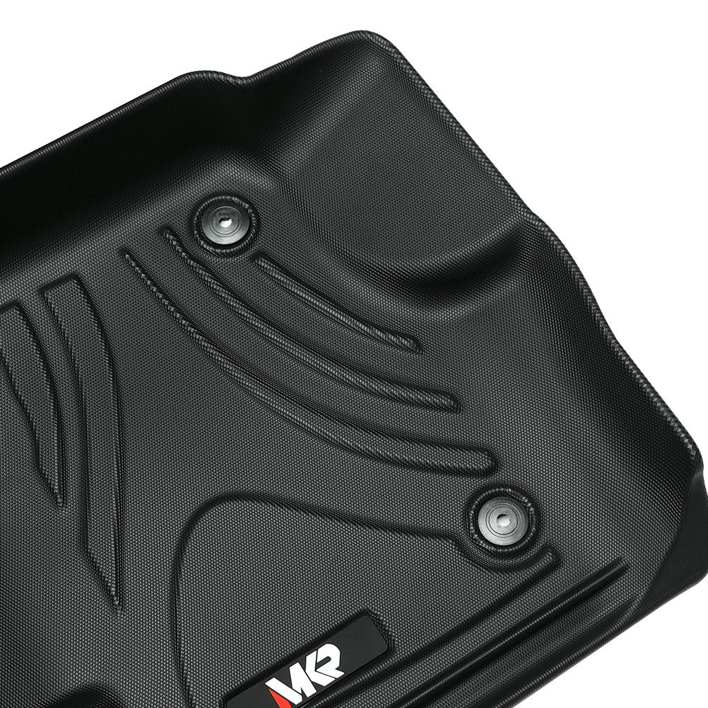 TPE All Weather Floor Mats Fit For Ford F150 2015-2025 Without Fold Flat Storage Waterproof Floor Liner For F150 Accessories 1st Floor Mats & 2-in-1 Rear Floor Mat - 3 PCS