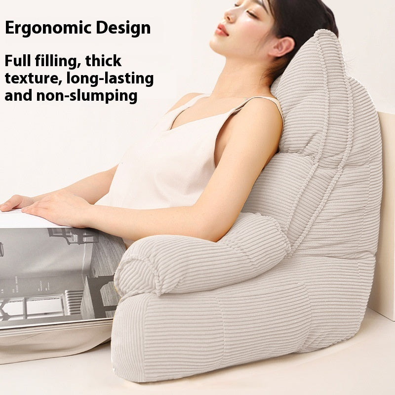 Bedside Soft Upholstery Pillow Neck And Waist Support Lazy Sofa