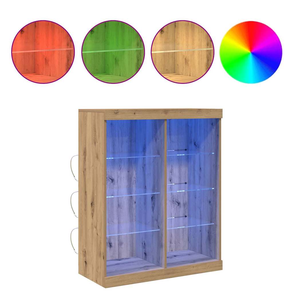 Sideboard Oak Handcrafted 41 x Wood Material