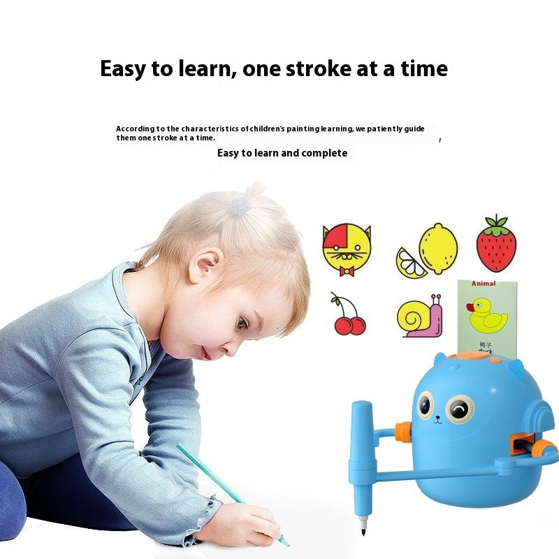 Early Education Intelligent Automatic Painting Robot 3-8 Years Old