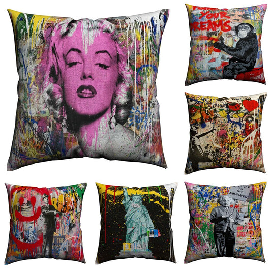 Banks Street Art Deco Pillow Pillowcase