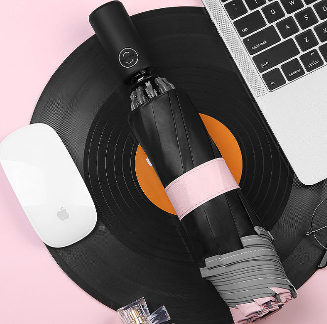 10 bone reflective umbrella