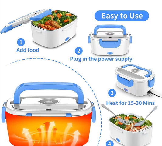 Household Car Mounted 2-in-1 Heating Lunch Box