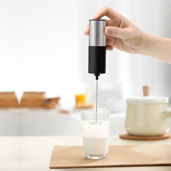 Espumador de leche eléctrico Mini espumador de leche y café creativo