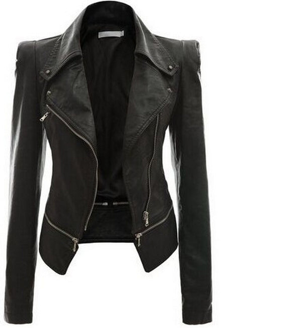 Chaqueta de cuero para moto