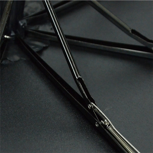Fully Automatic Sunshade Vinyl Umbrella, Three-Fold Umbrella, Rain And Sun Dual-Purpose Umbrella