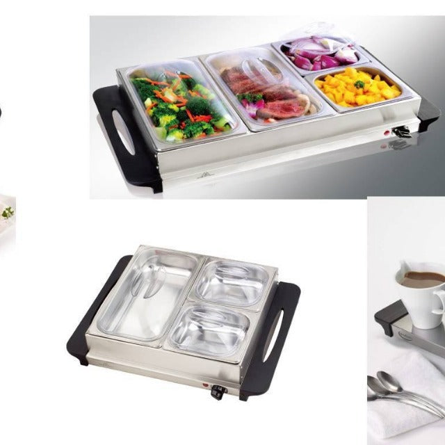 Stainless Steel Heated Buffet Platter