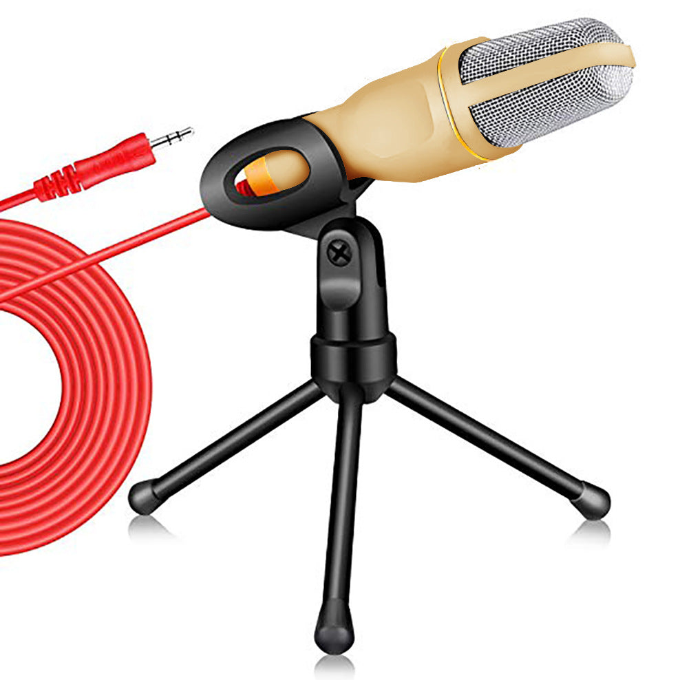 Computer mobile phone live K song microphone