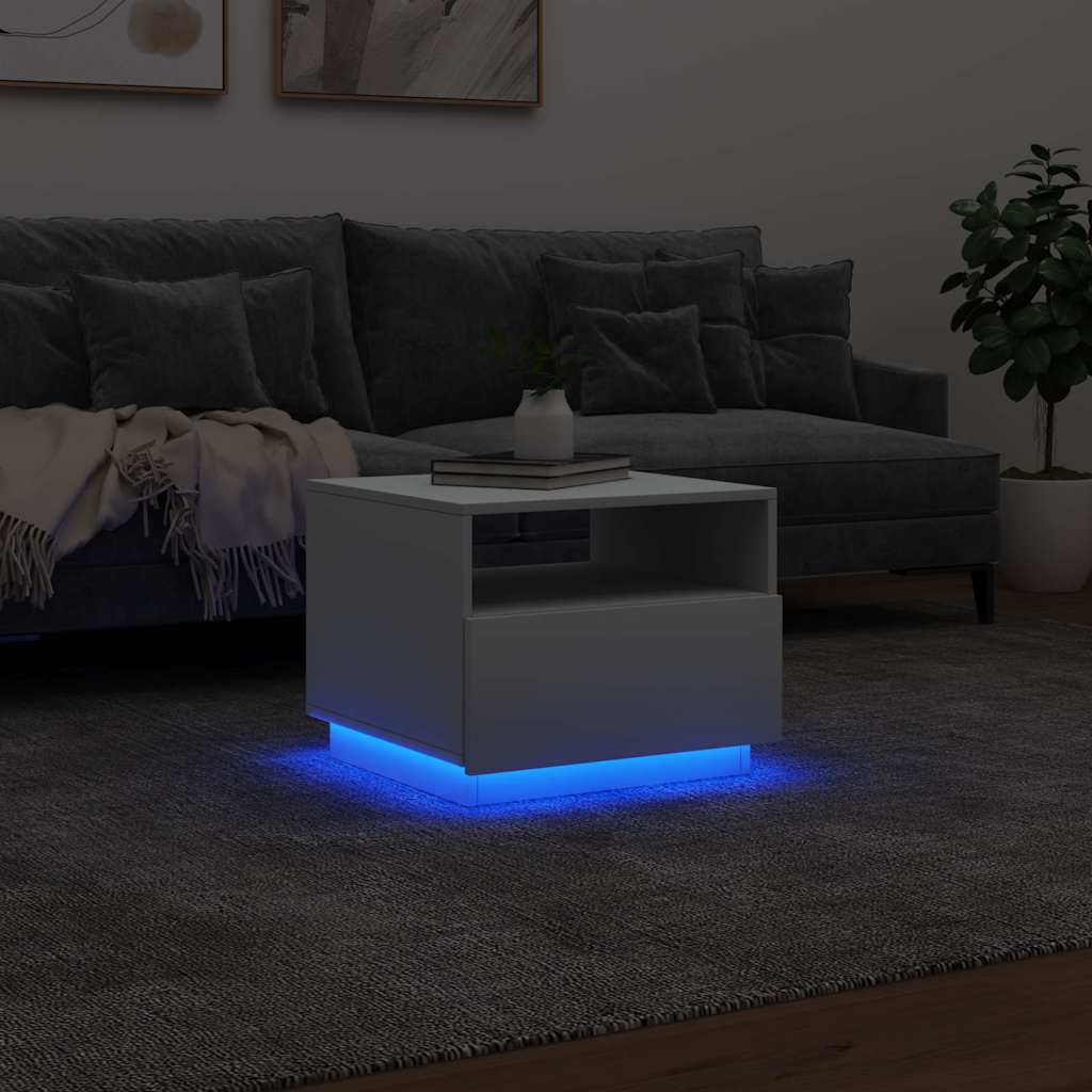 coffee table with LED lights 50x   coffee table with