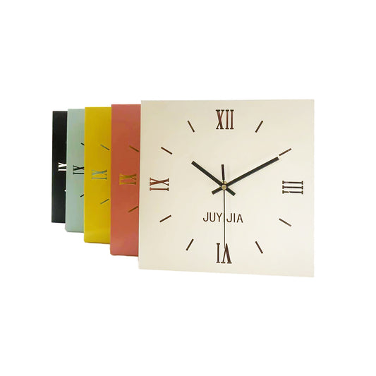 Double-sided Bedroom Background Wall Sticker Decorative Corner Wall Clock
