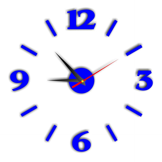 Wall Clock Living Room Personality Clock Large Wall Clock Mute Modern Minimalist Art Digital Clock