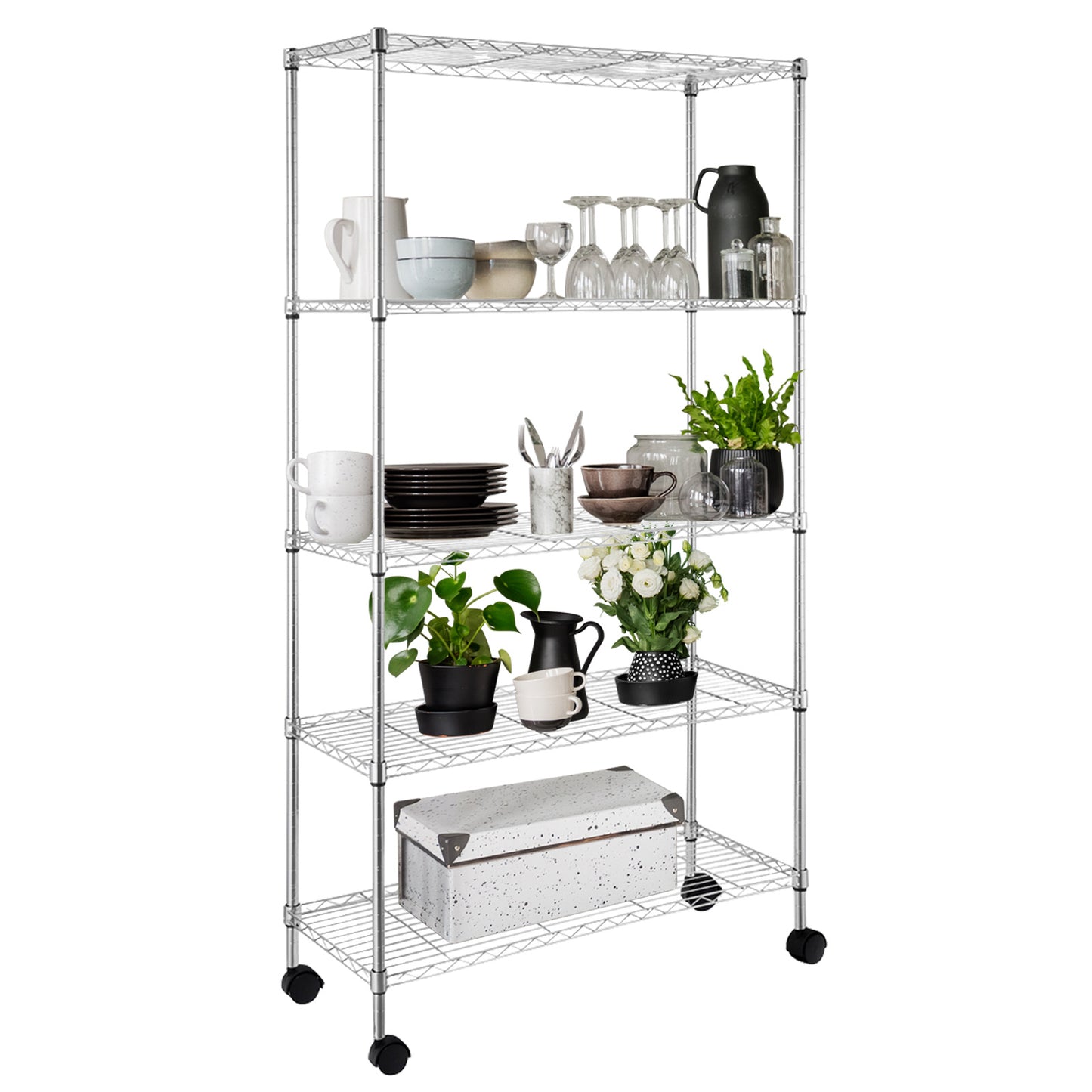 Five Layer - Metal Storage Rack