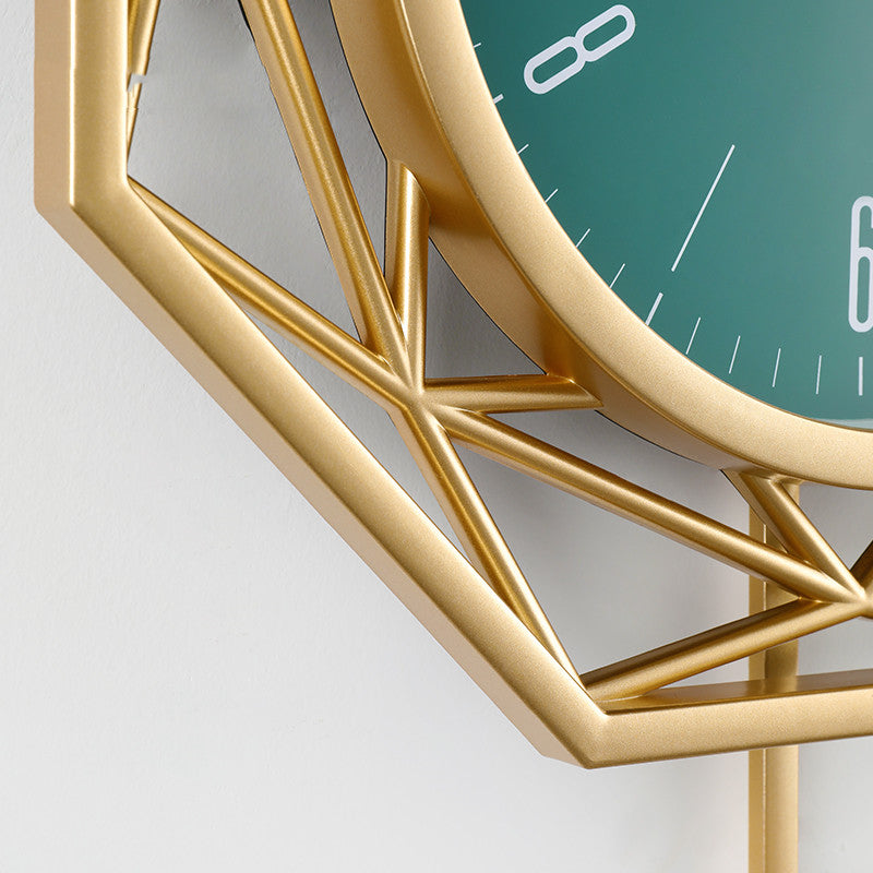 Modern Minimalist Clock Wall Hanging Net Celebrity Household Light Luxury Wall Watch