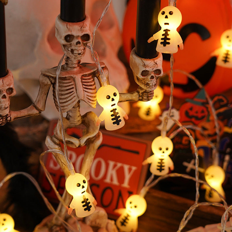 Halloween pumpkin fairy lights