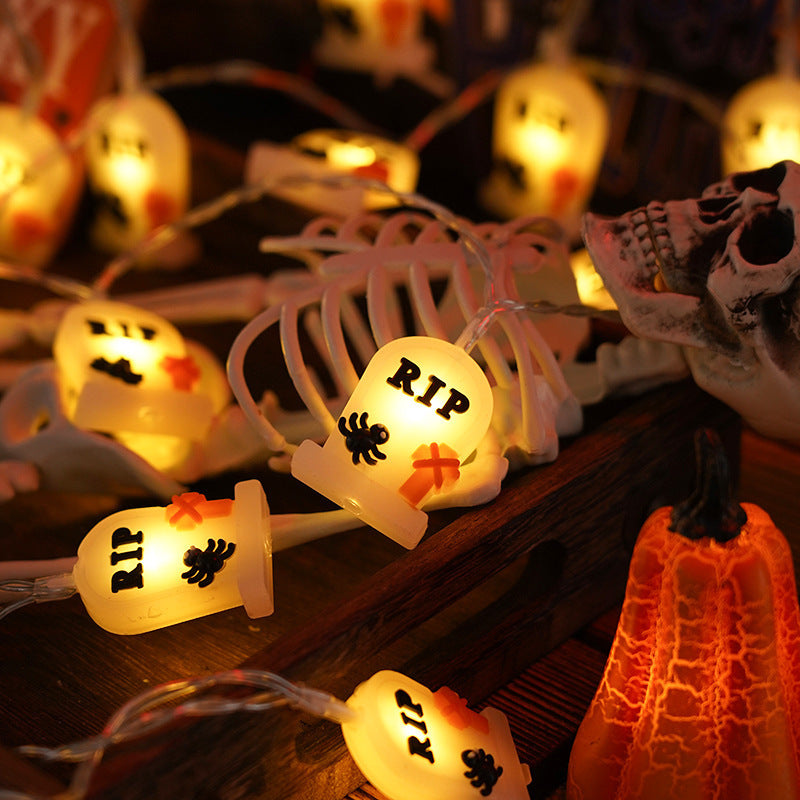 Halloween pumpkin fairy lights