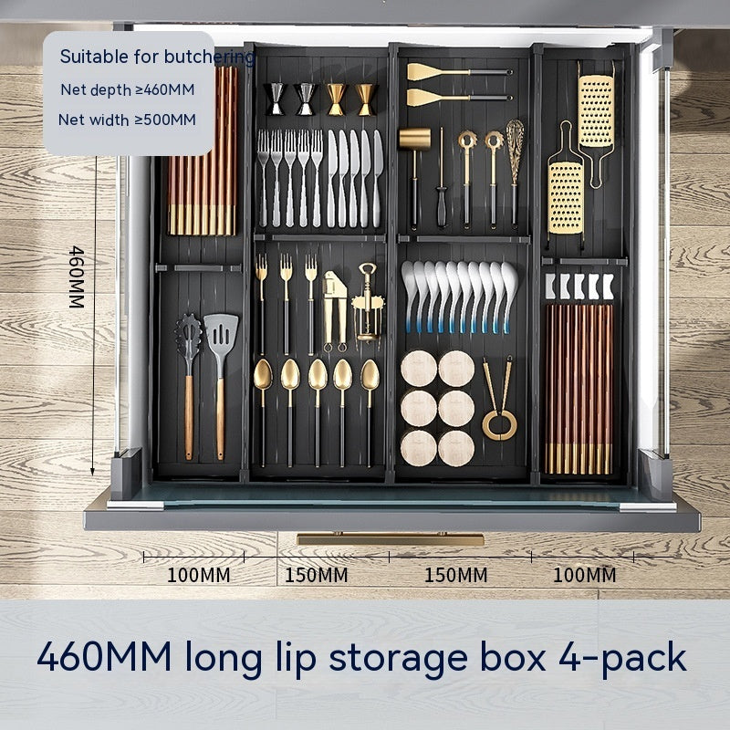 Kitchen Drawer Storage Box Partition