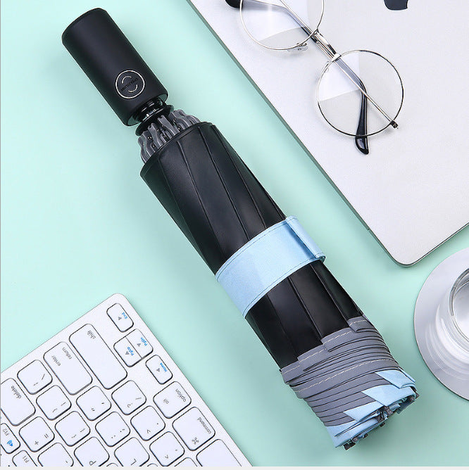 10 bone reflective umbrella