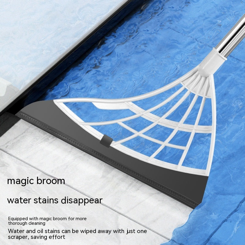 Three in one broom dustpan floor brush