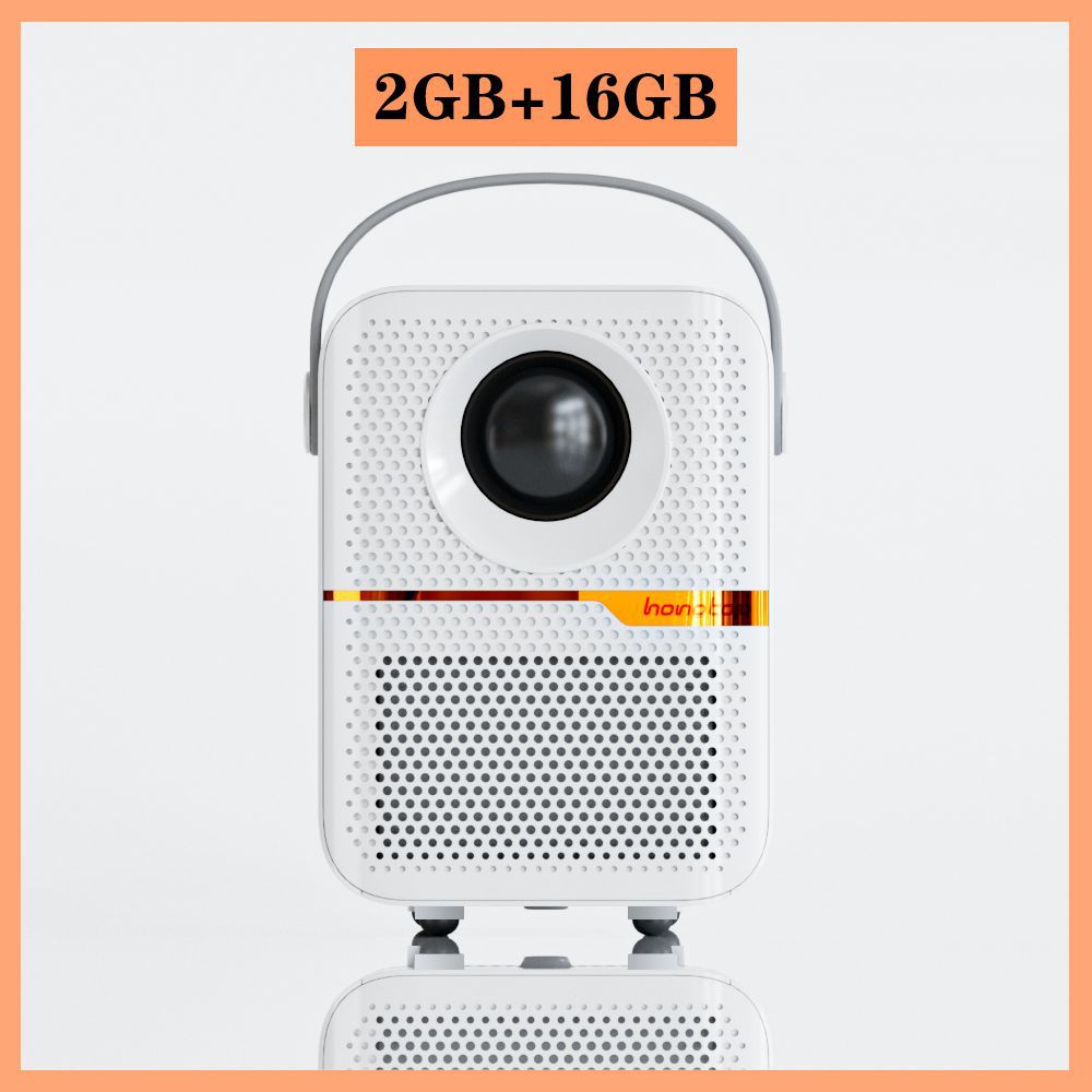 P10 New Super Clear Cross-border Household Mini Portable LCD Projector Android Projector Outdoor