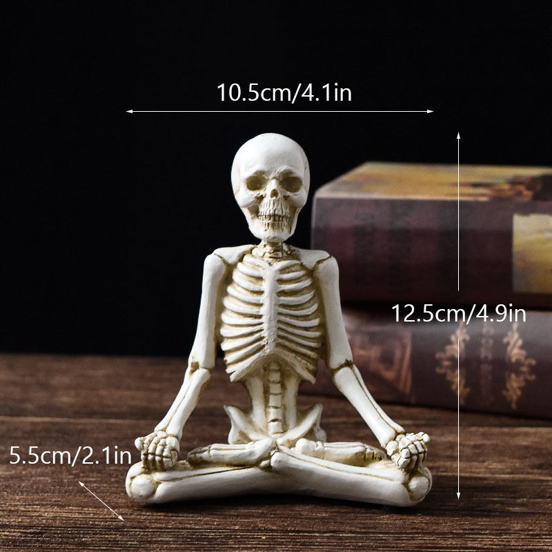 Halloween Yoga Skeleton