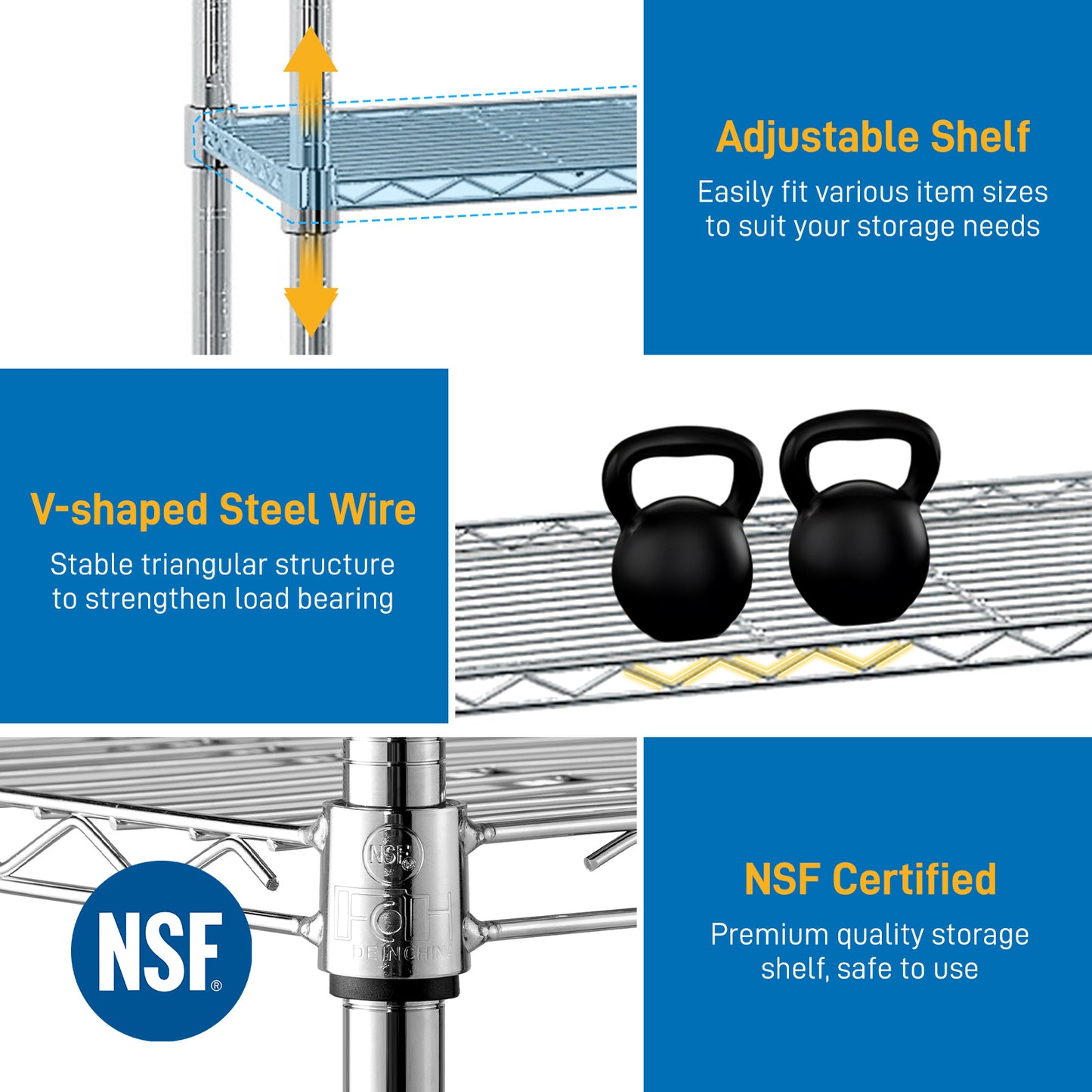 Five Layer - Metal Storage Rack