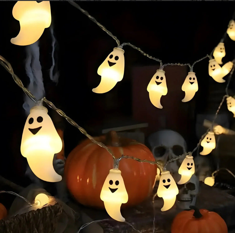 Halloween pumpkin fairy lights