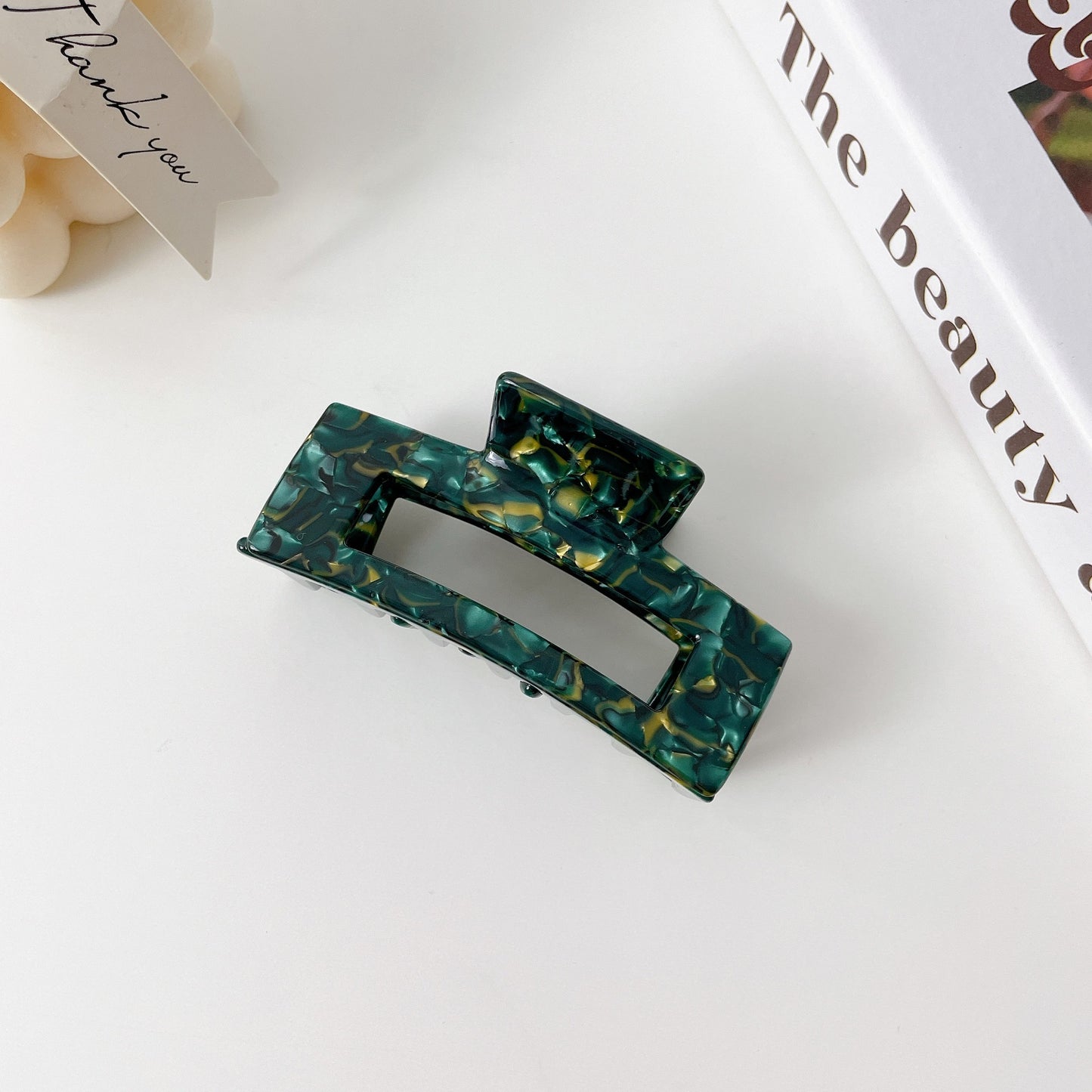 Simple Hair Clip Square Hair Accessories Girl Grip