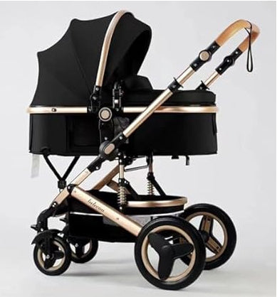 Seatable And Reclining Portable Two-way Folding Baby Trolley