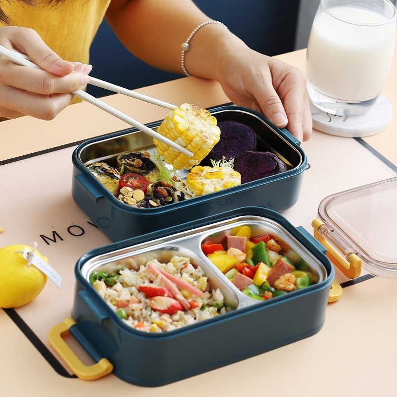Stainless steel insulated lunch box