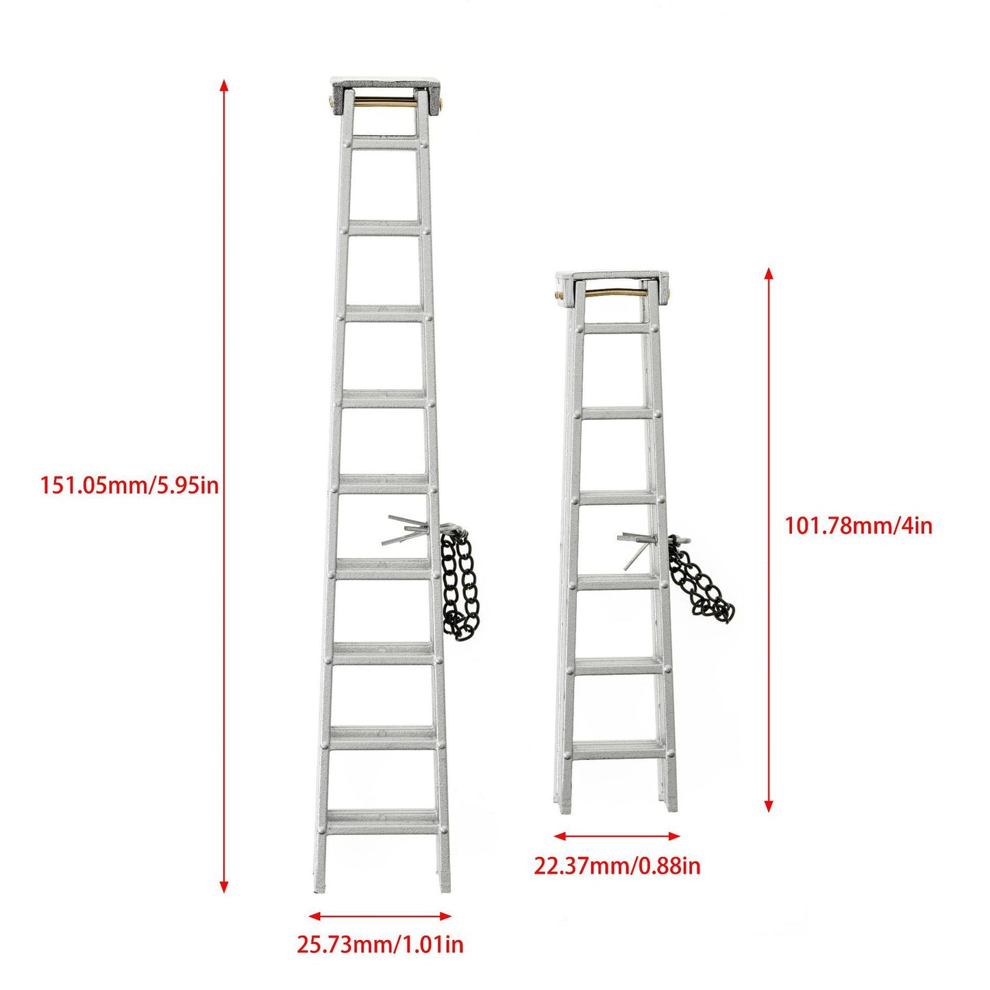 Simulation Climbing Car Plastic Ladder Jewelry
