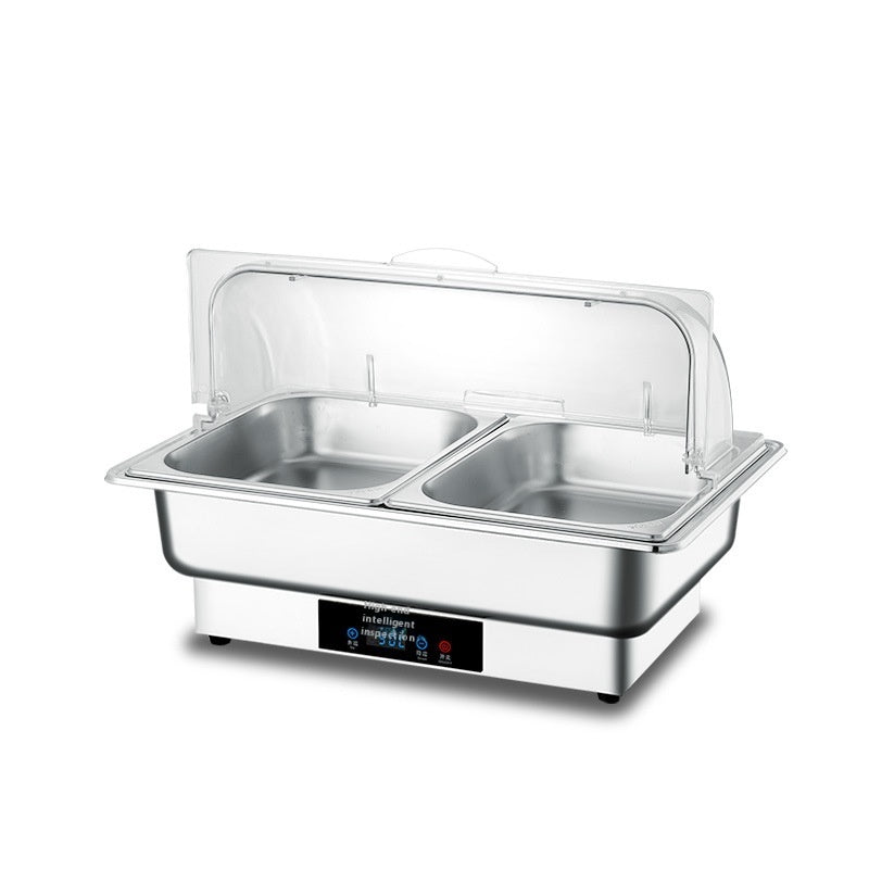 Stainless Steel Buffet Stove Electric Heating Touch Control Thermostat Dining Stove