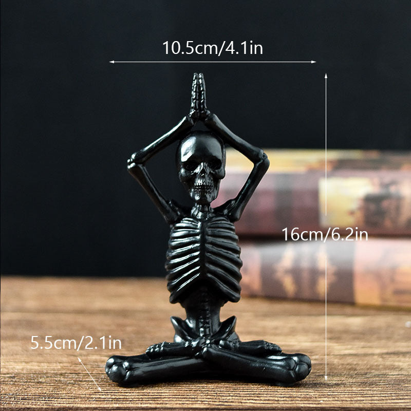 Halloween Yoga Skeleton