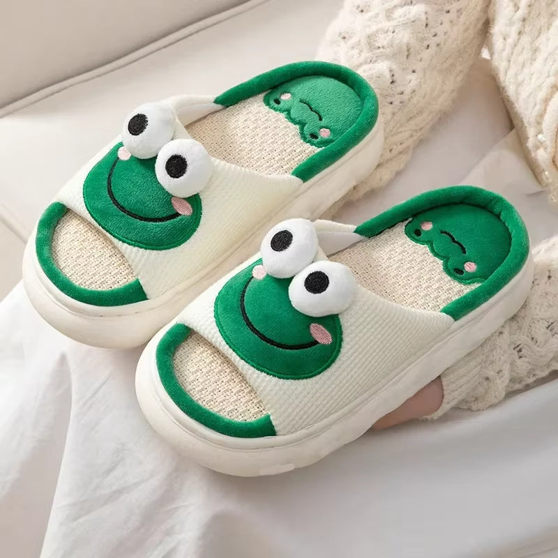 Frog Slippers For Women and Men‘s
