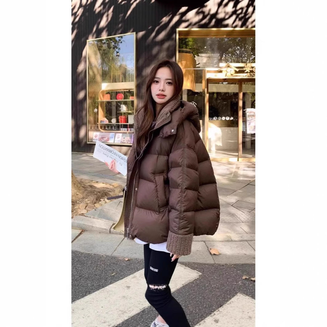 Loose And Warm Cotton Padded Jacket Thickened Coat
