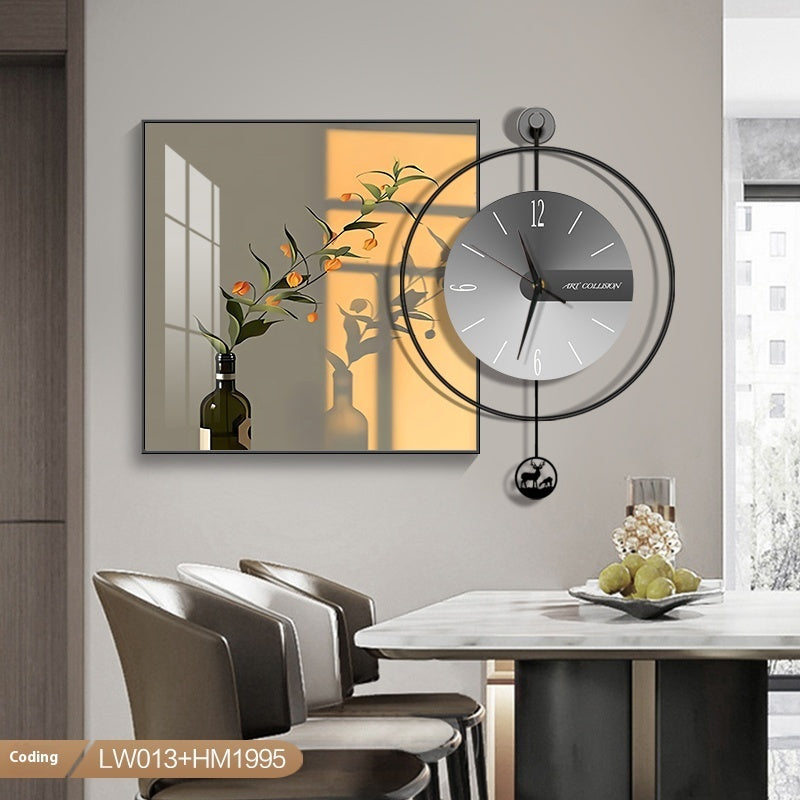 Modern Luxury Watch Creative Wall Clock Living Room