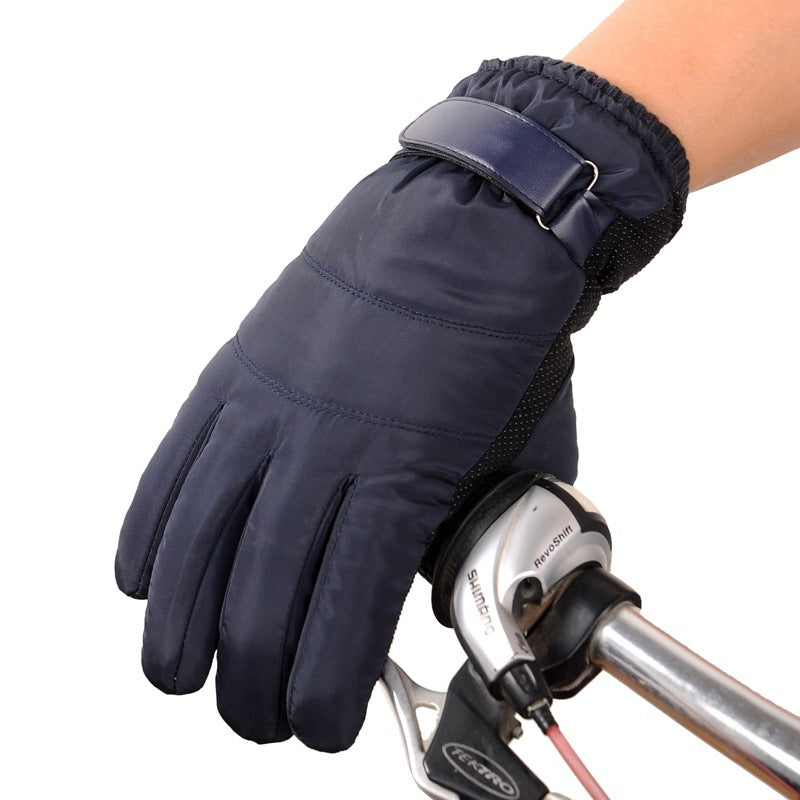 Satin gloves rainproof ski cotton gloves