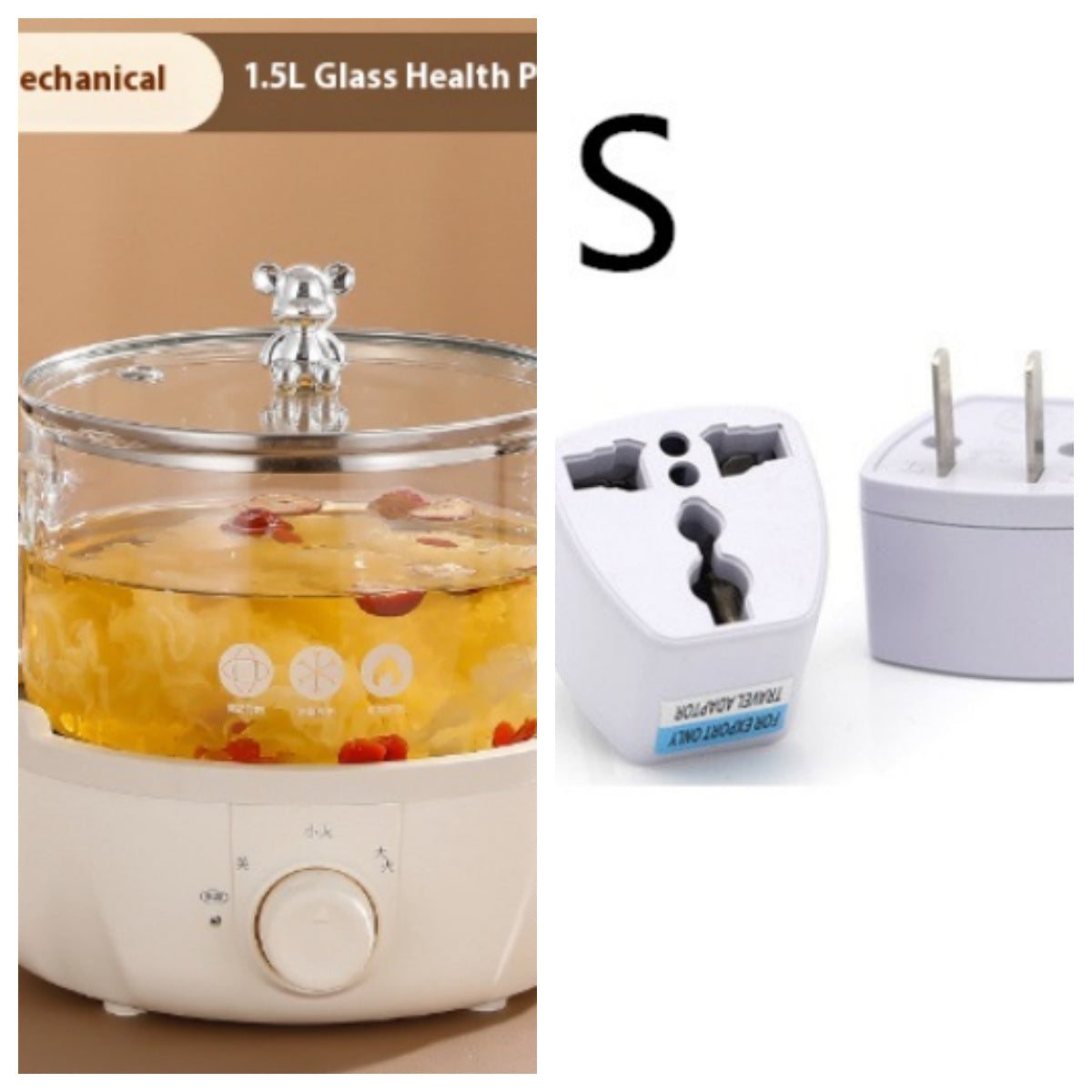 Health Pot Household Multi-functional Glass