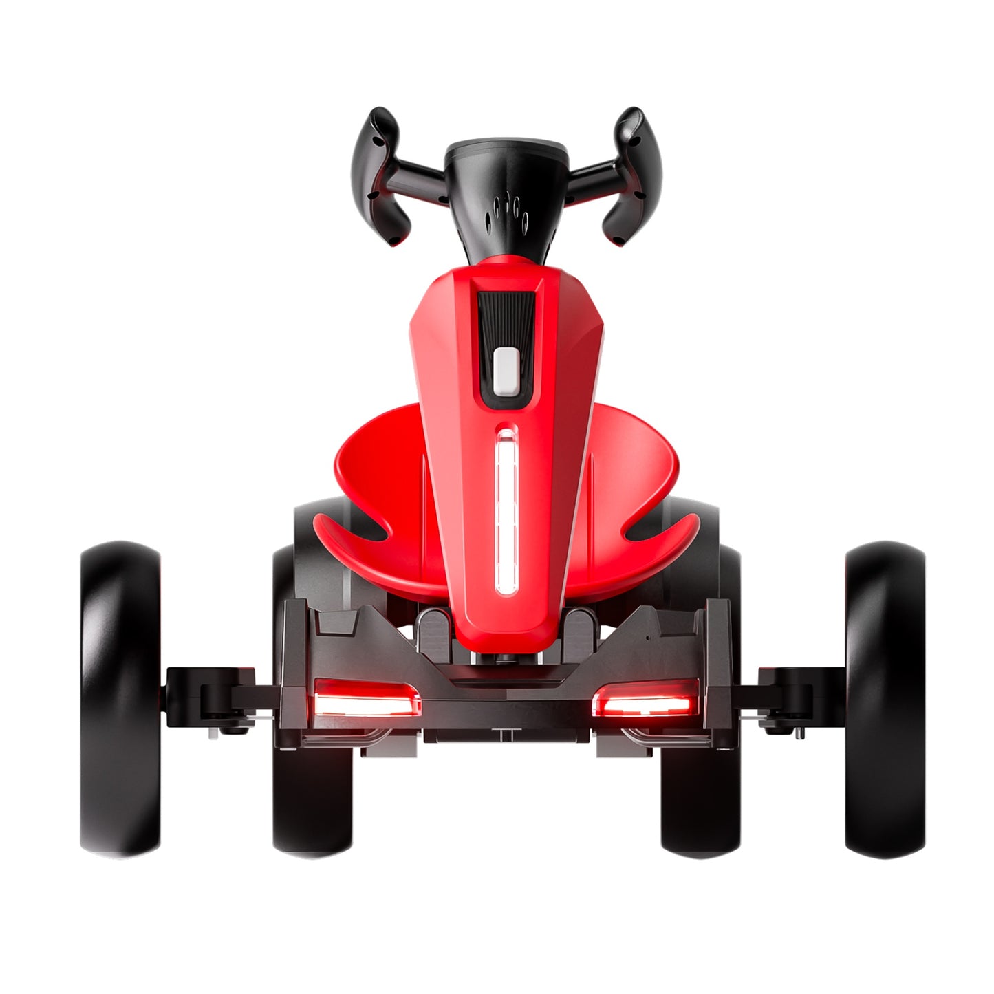 12V Electric Kids Pedal Go Kart, Folder Go Kart, Outdoor Ride On Toy With Adjustable Seat, 4 Non-Slip EVA Wheels For Boys And Girls For Age 3-8 Years Old
