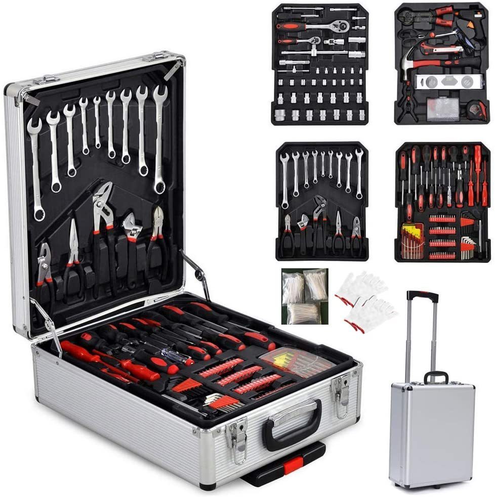 Fashion Trolley Case Household Tool Set