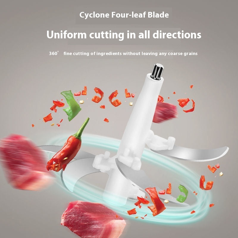 Stainless Steel Meat Grinder Small Household Automatic Cooking Machine