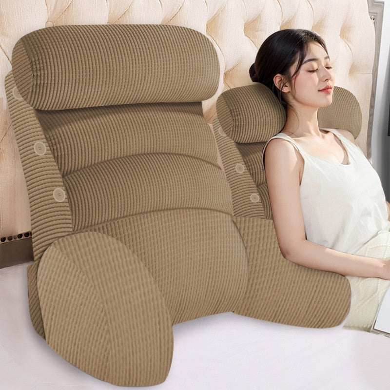 Bedside Soft Upholstery Pillow Neck And Waist Support Lazy Sofa