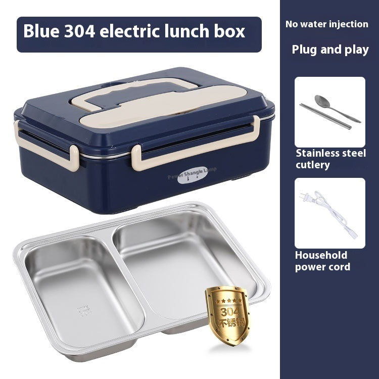 Household Electric Lunch Box Stainless Steel Car
