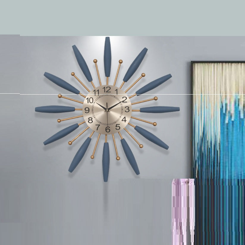 Simple, Fashionable, Personalized And Creative Iron Wall Clock