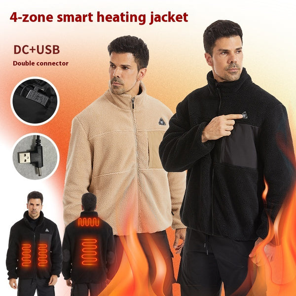 chaqueta calefactora